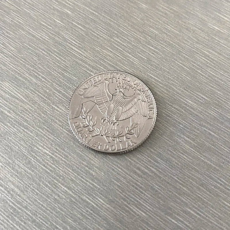 Bite Coin - US Quarter Dollar Coin Magic Trick