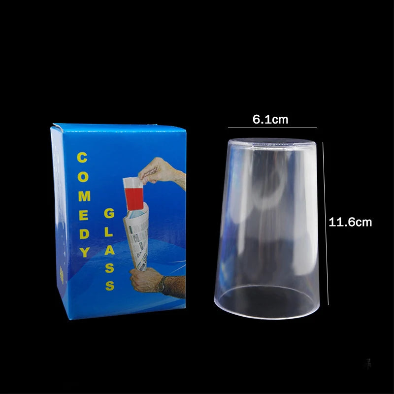 Comedy Glass In Paper Cone Magic Trick