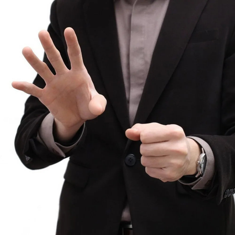 Disappearing Scarf into Finger Magic Trick