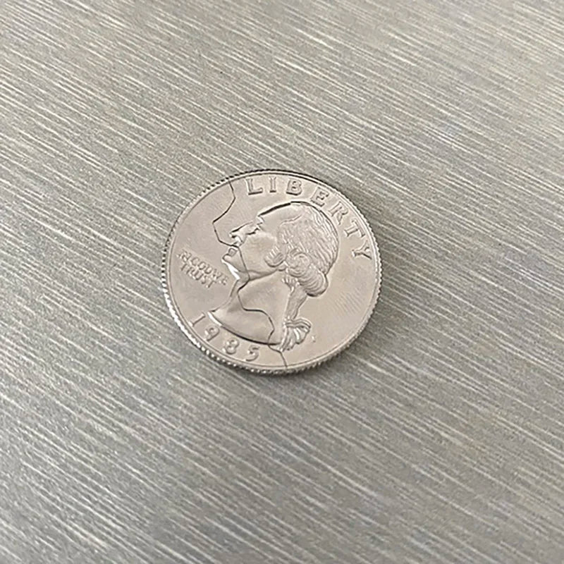 Bite Coin - US Quarter Dollar Coin Magic Trick