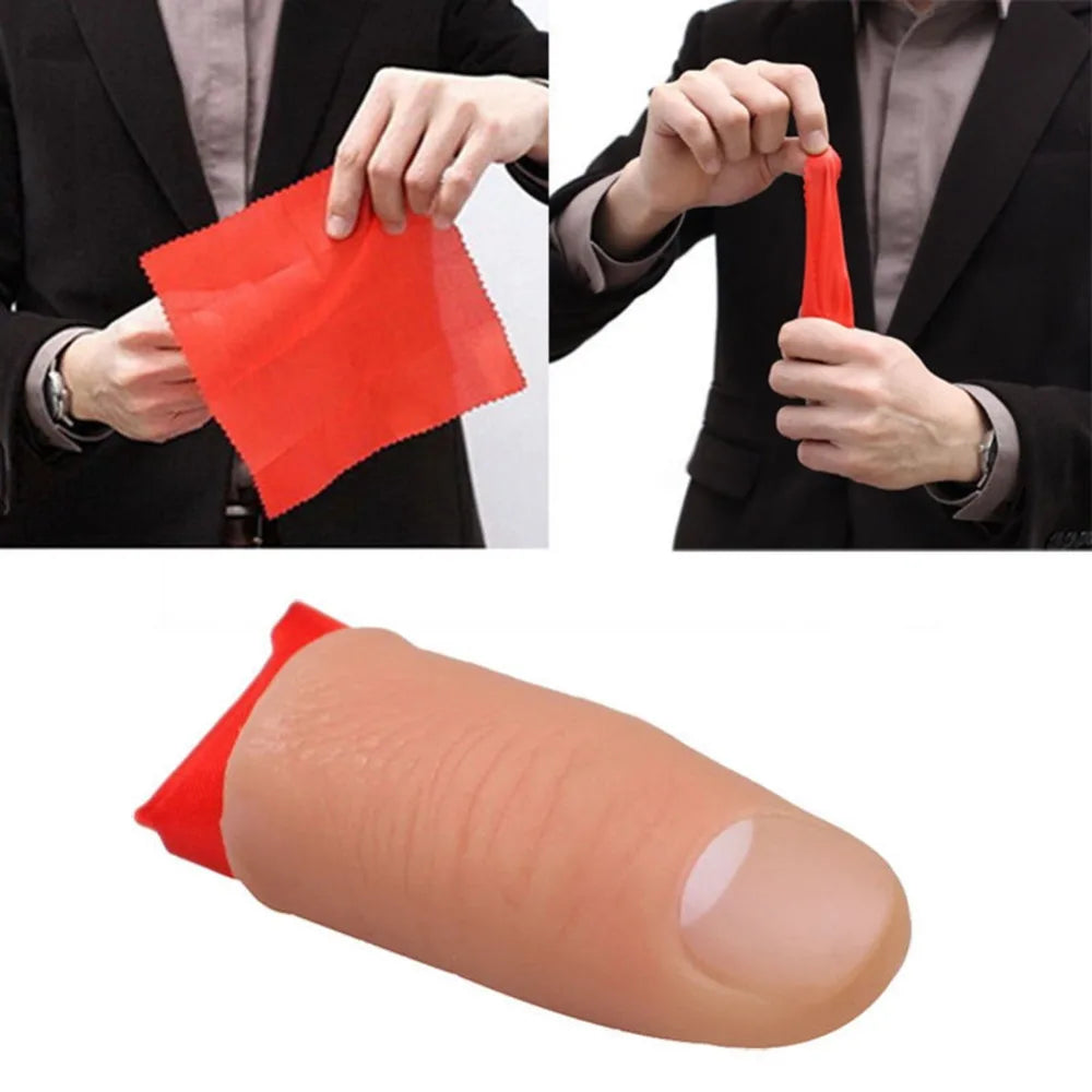 Disappearing Scarf into Finger Magic Trick