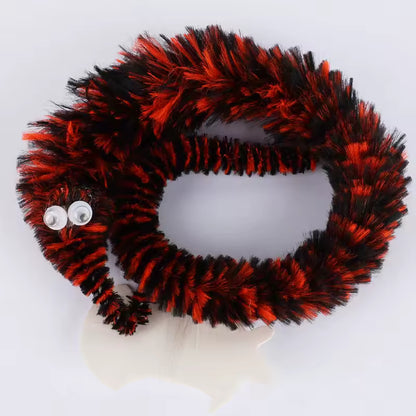 Twisty Magic Worm Trick Caterpillars on a Invisible String