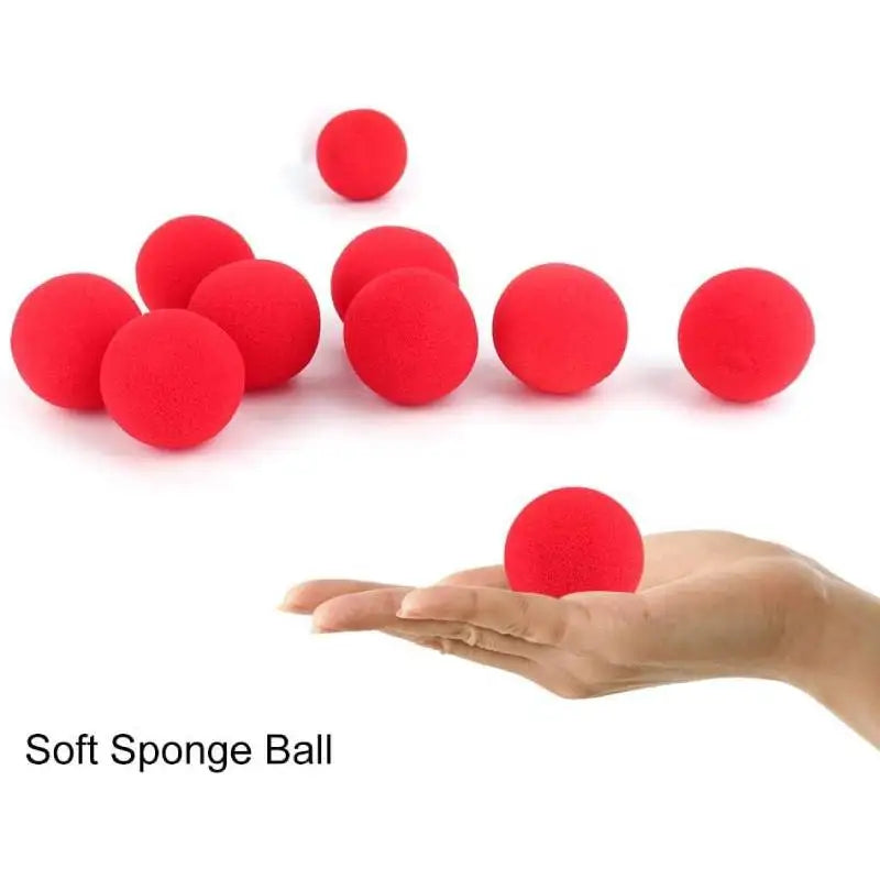 Magic Sponge Ball Red Magic Props Comedy Tricks