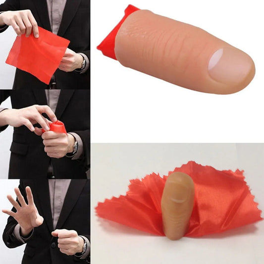 Disappearing Scarf into Finger Magic Trick
