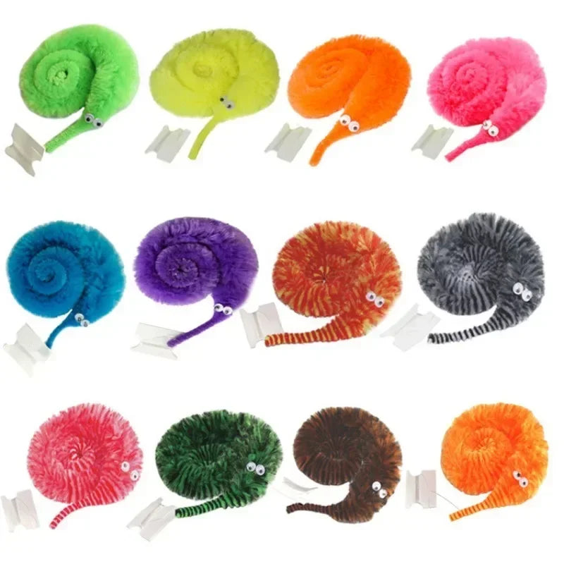 Twisty Magic Worm Trick Caterpillars on a invisible String
