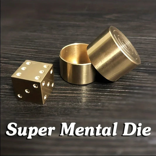 Super Mental Die (Brass) Magic Trick