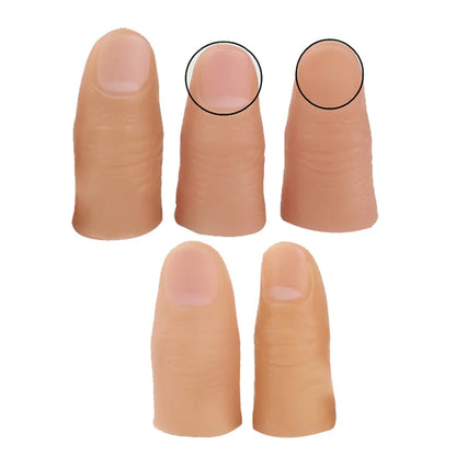 5pcs Finger Magic Trick Fake Soft Thumb