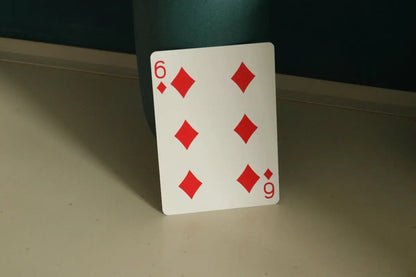 Magic Moving X on card Trick