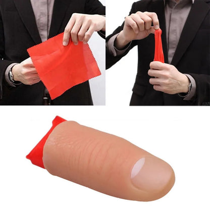 Disappearing Scarf into Finger Magic Trick