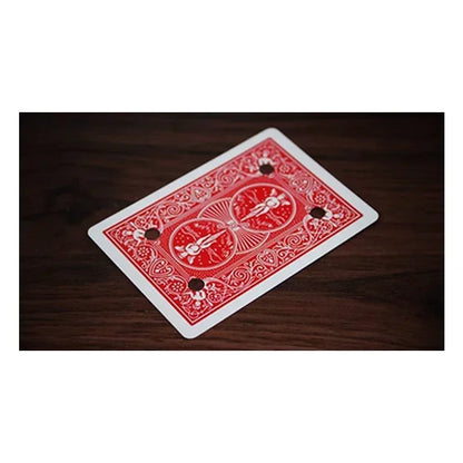 Moving Space Hole on Card Magic Trick